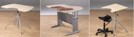 Salli makes desks and workstations that are as ergonomical as their chairs!